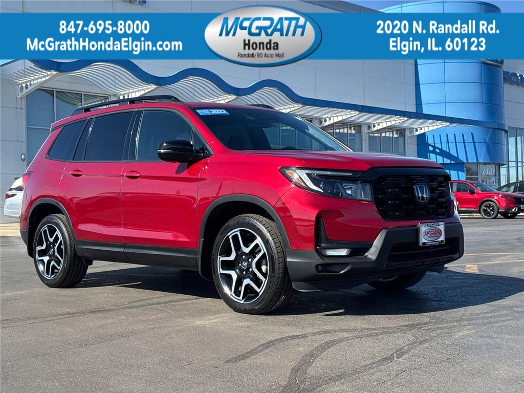 Certified 2022 Honda Passport Elite