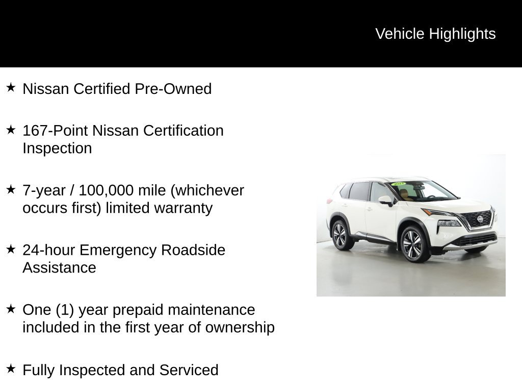 Certified 2023 Nissan Rogue Platinum w/ Platinum Premium Package AWD/4WD image 4