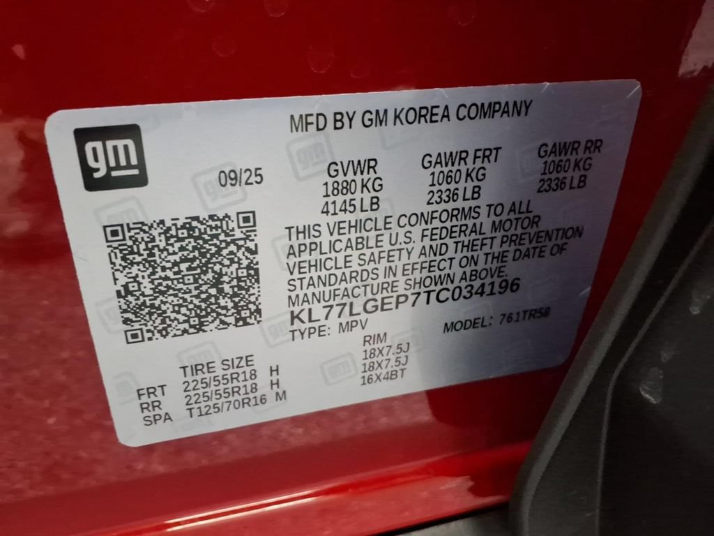 Certified 2026 Chevrolet Trax RS FWD image 25