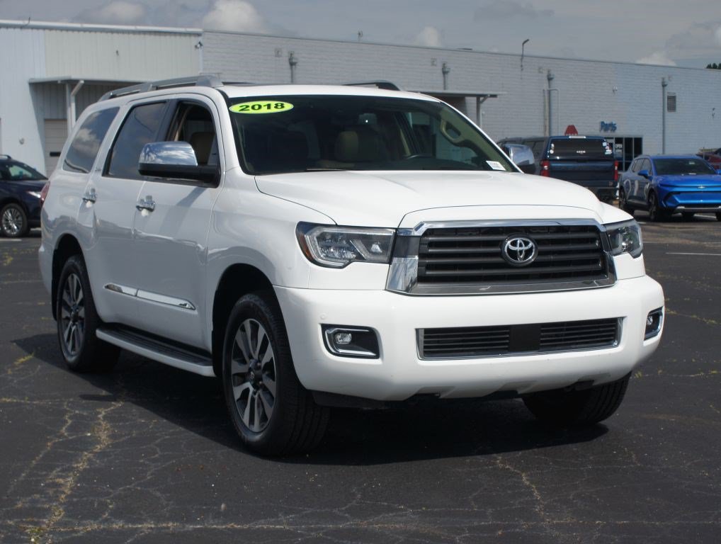 Used 2018 Toyota Sequoia Limited w/ Safety & Convenience Package AWD/4WD image 23