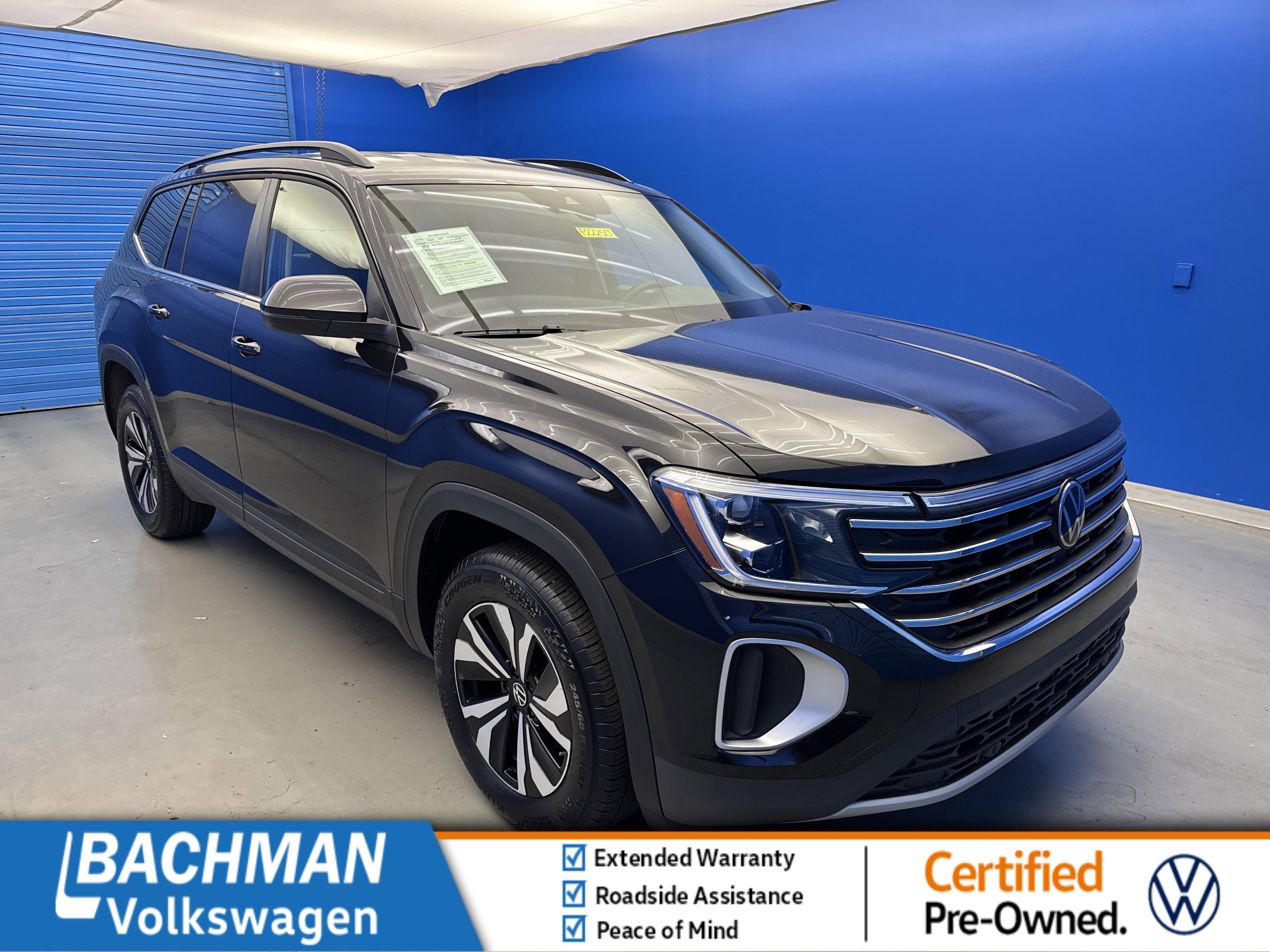 Certified 2025 Volkswagen Atlas SE