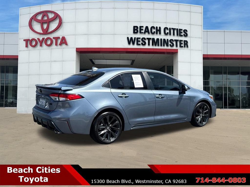 Certified 2025 Toyota Corolla SE w/ SE Premium Package FWD image 12