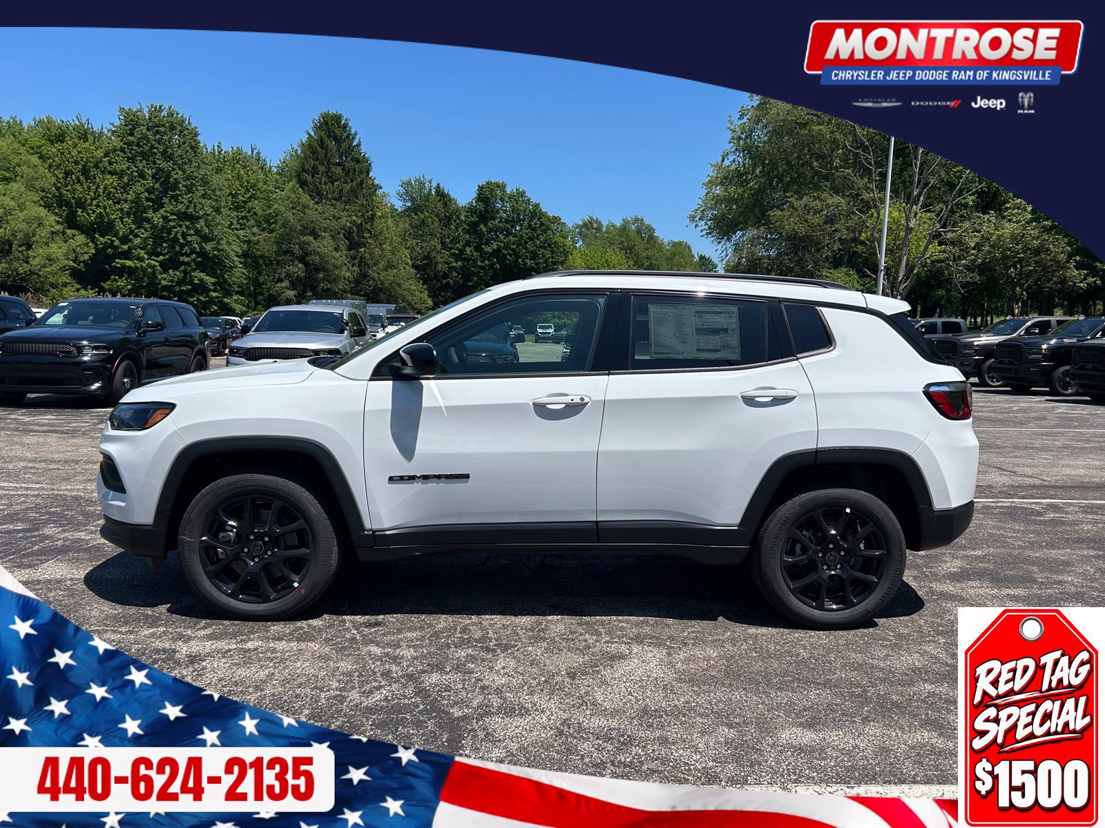 New 2026 Jeep Compass Latitude w/ Sun and Sound Group AWD/4WD image 2
