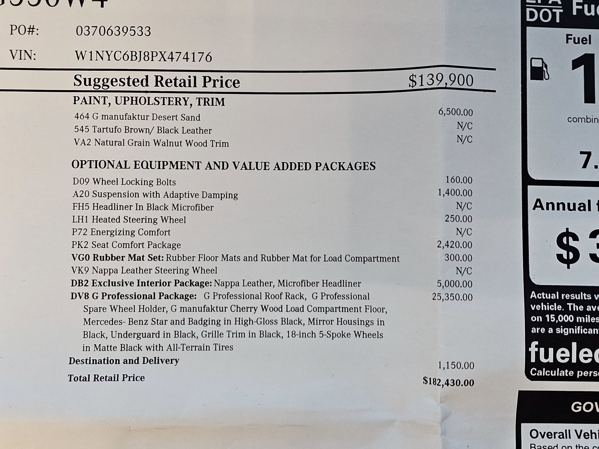 Used 2023 Mercedes-Benz G 550 image 3