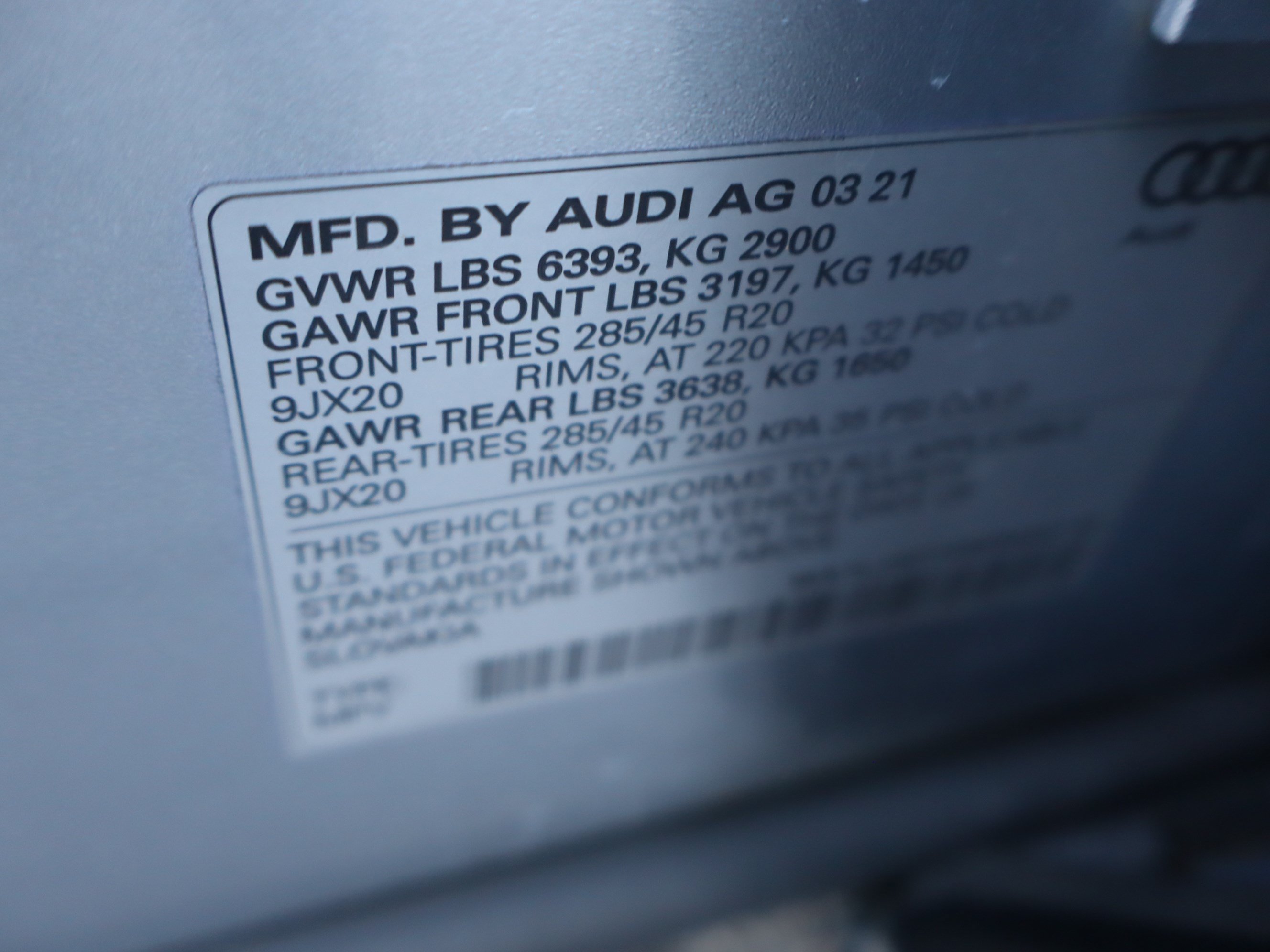 Used 2021 Audi Q7 2.0T Premium Plus w/ Executive Package AWD/4WD image 45