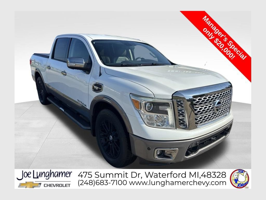 Used 2017 Nissan Titan Platinum Reserve RWD 360° Tour