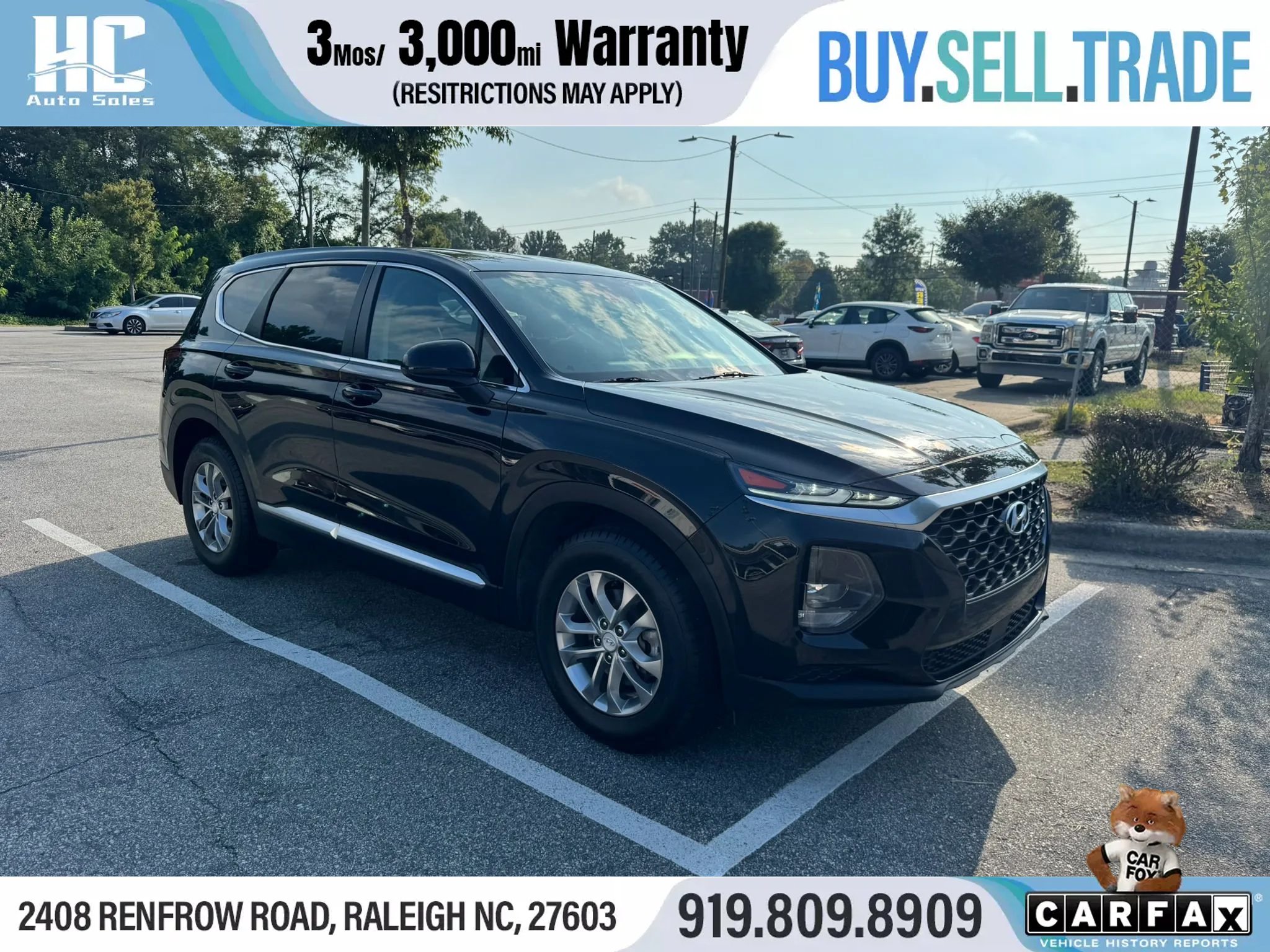 Used 2020 Hyundai Santa Fe SE FWD image 7