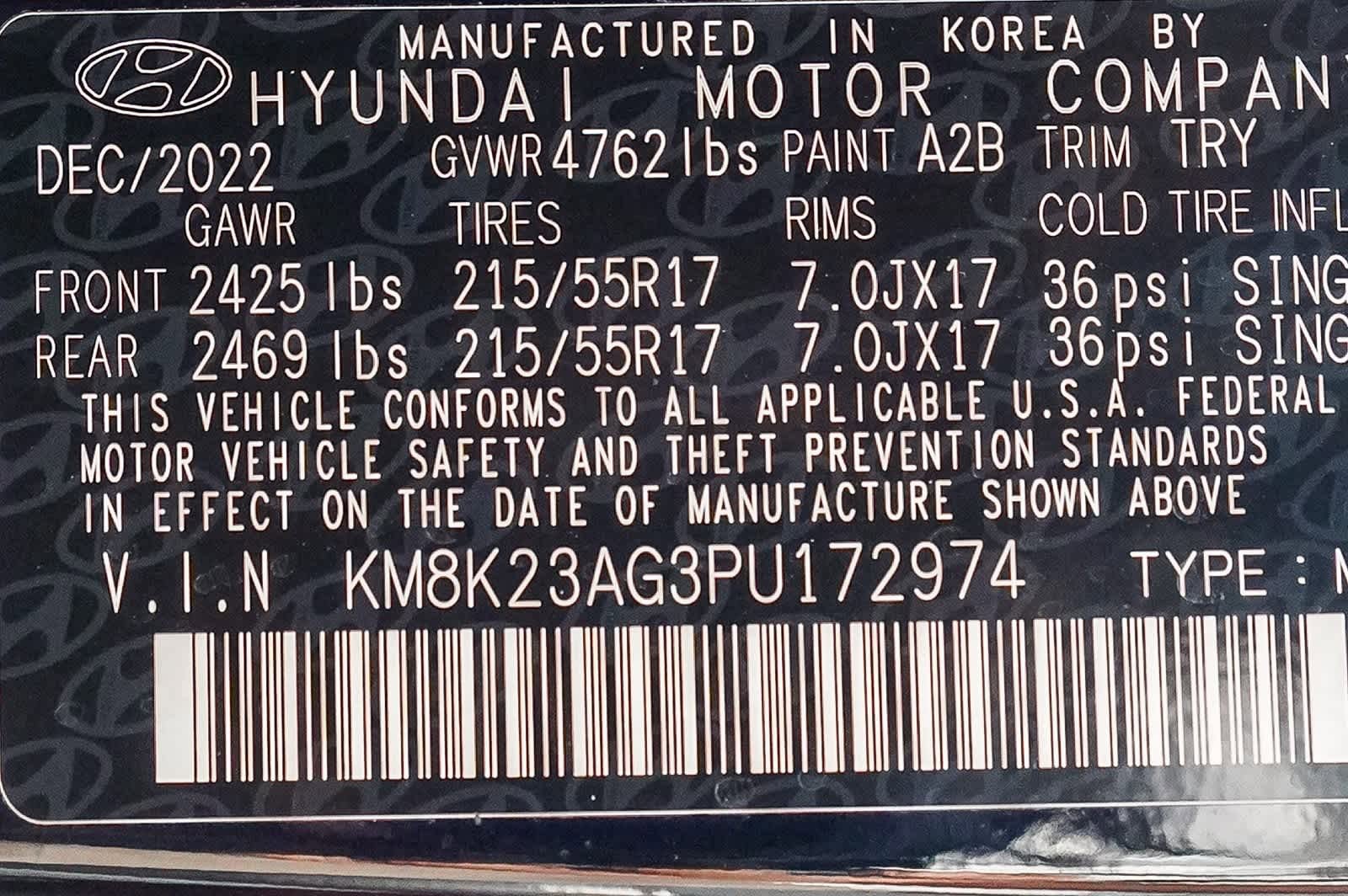 Certified 2023 Hyundai Kona SE image 31