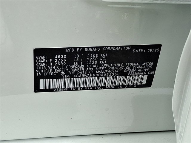 New 2025 Subaru Legacy Premium image 17