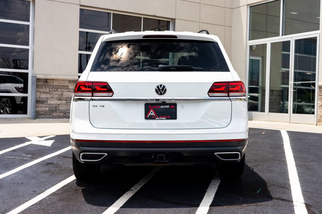 Used 2021 Volkswagen Atlas SE w/ Panoramic Sunroof Package FWD image 12