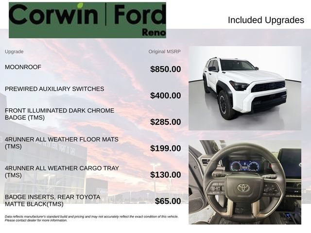 Used 2025 Toyota 4Runner TRD Off-Road Premium AWD/4WD image 3