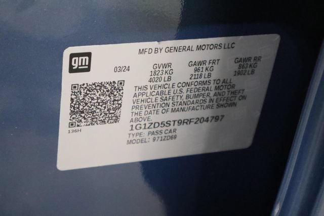 Used 2024 Chevrolet Malibu LT FWD image 30