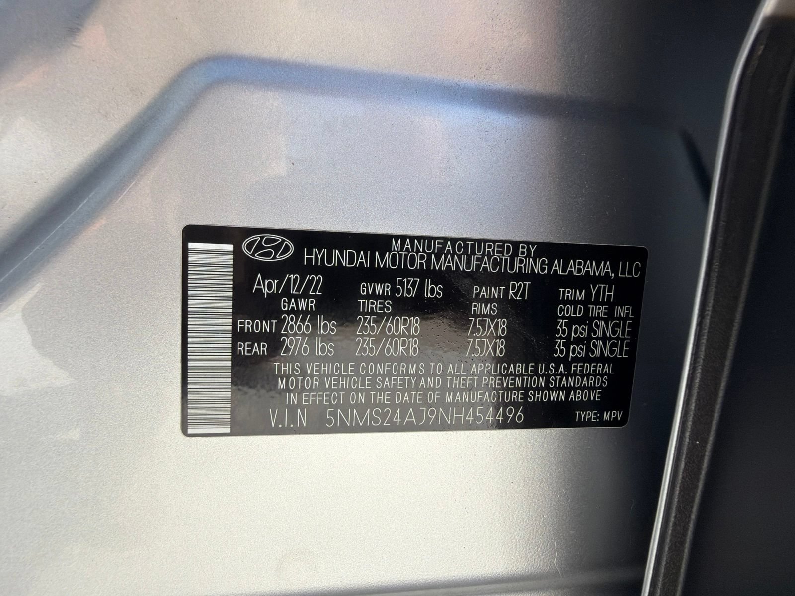 Used 2022 Hyundai Santa Fe SEL w/ Cargo Package FWD image 39
