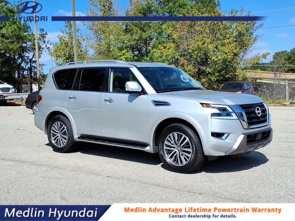 Used 2024 Nissan Armada SL w/ Captain's Chairs Package