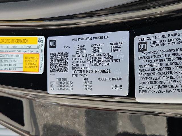New 2026 GMC Sierra 2500 Pro w/ 1SA Pro Safety Plus Package AWD/4WD image 15