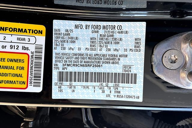 New 2025 Ford Bronco Sport Outer Banks w/ Outer Banks Tech Package+ image 13