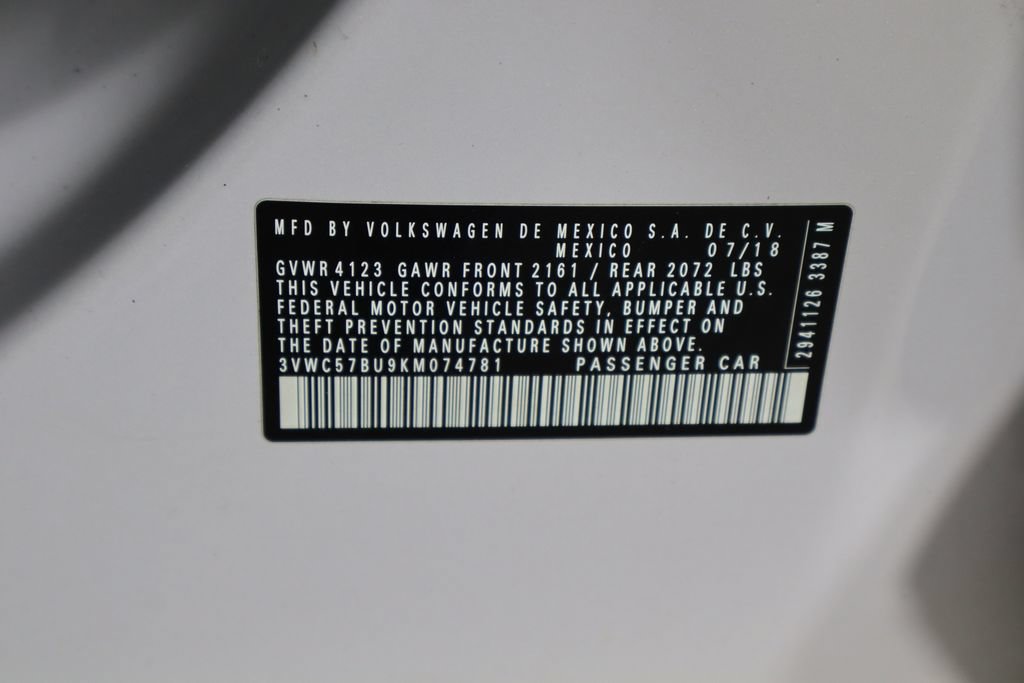 Used 2019 Volkswagen Jetta S FWD image 37