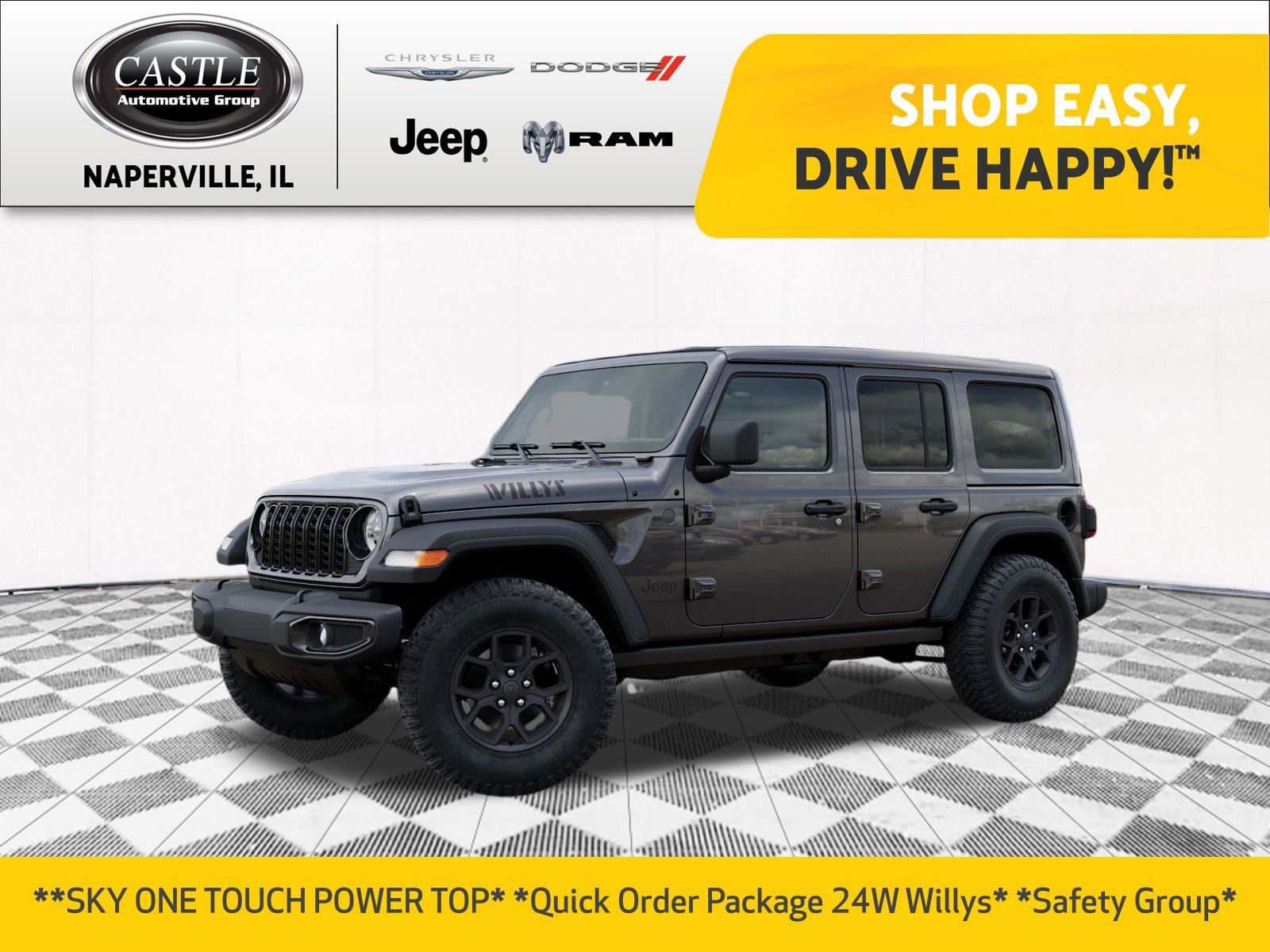 New 2025 Jeep Wrangler Willys image 1