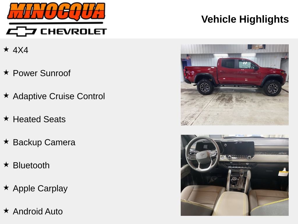 New 2026 Chevrolet Colorado ZR2 w/ Technology Package AWD/4WD image 2