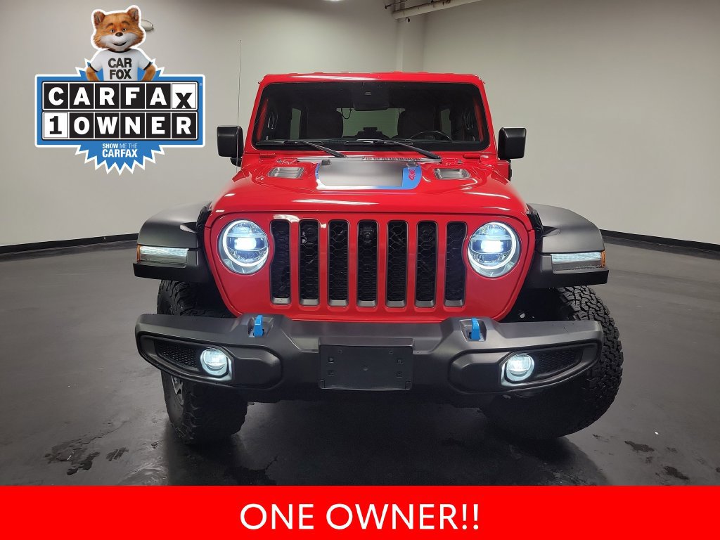 Used 2021 Jeep Wrangler Unlimited Rubicon 4xe w/ Cold Weather Group AWD/4WD image 3