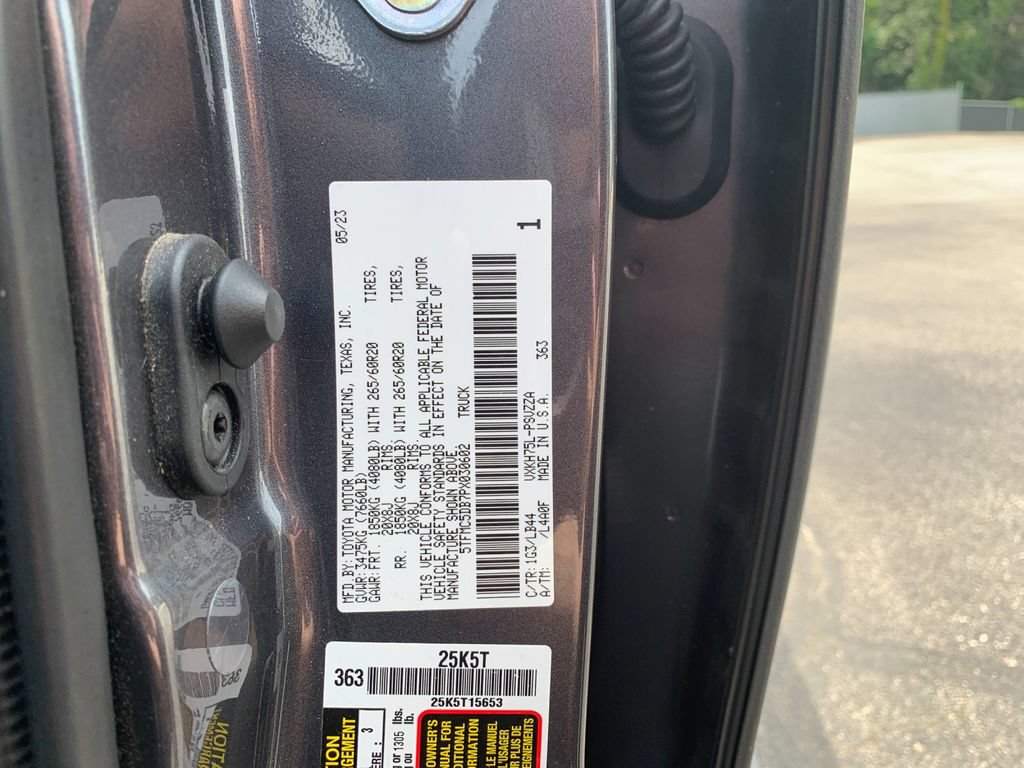 Used 2023 Toyota Tundra 1794 Edition AWD/4WD image 33