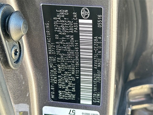 Certified 2021 Toyota Camry SE w/ Cold Weather Package image 33