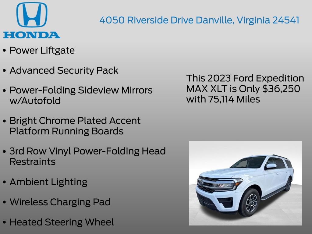 Used 2023 Ford Expedition Max XLT image 24