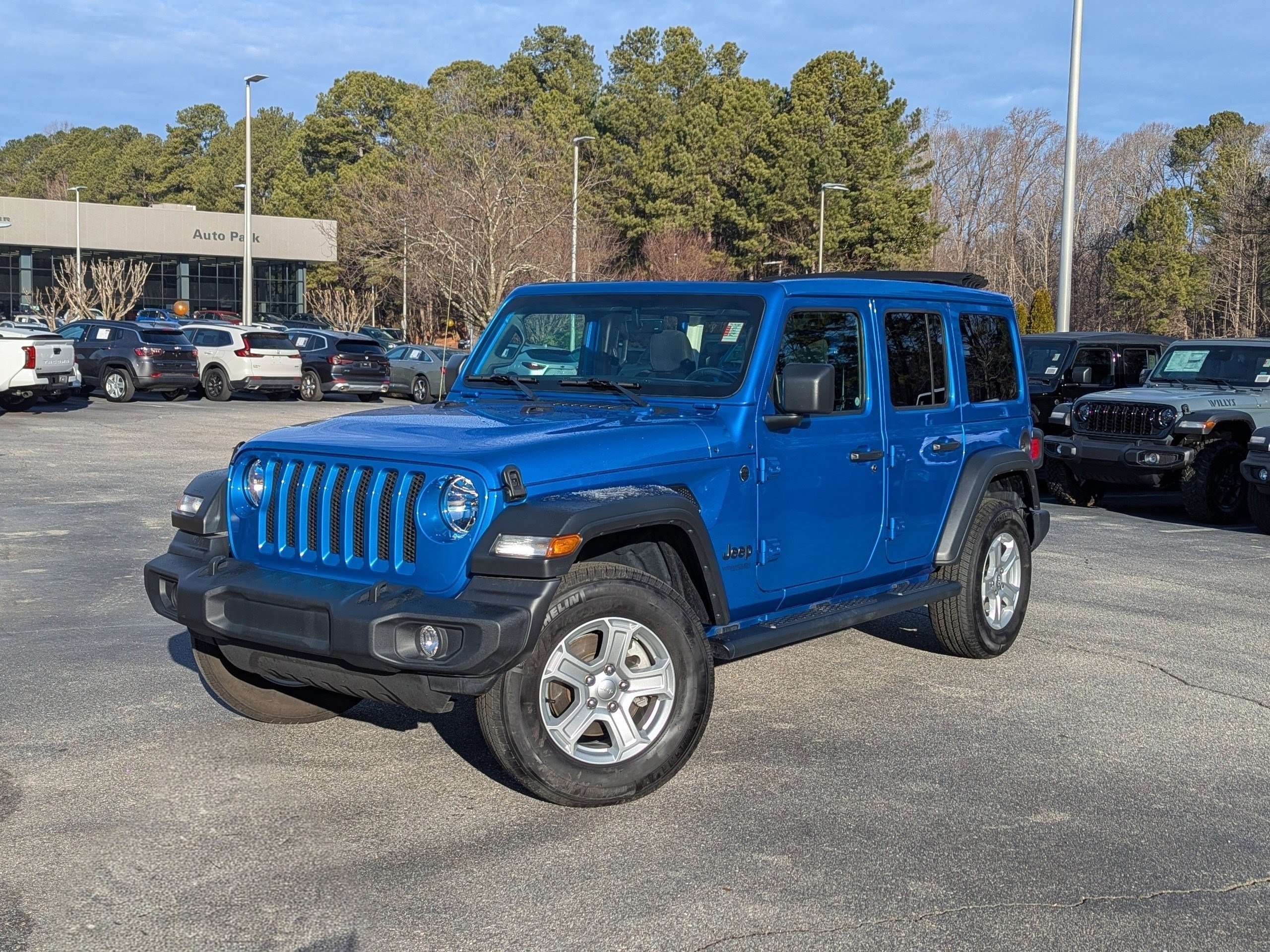 Certified 2022 Jeep Wrangler Sport S w/ Sun And Sound Package