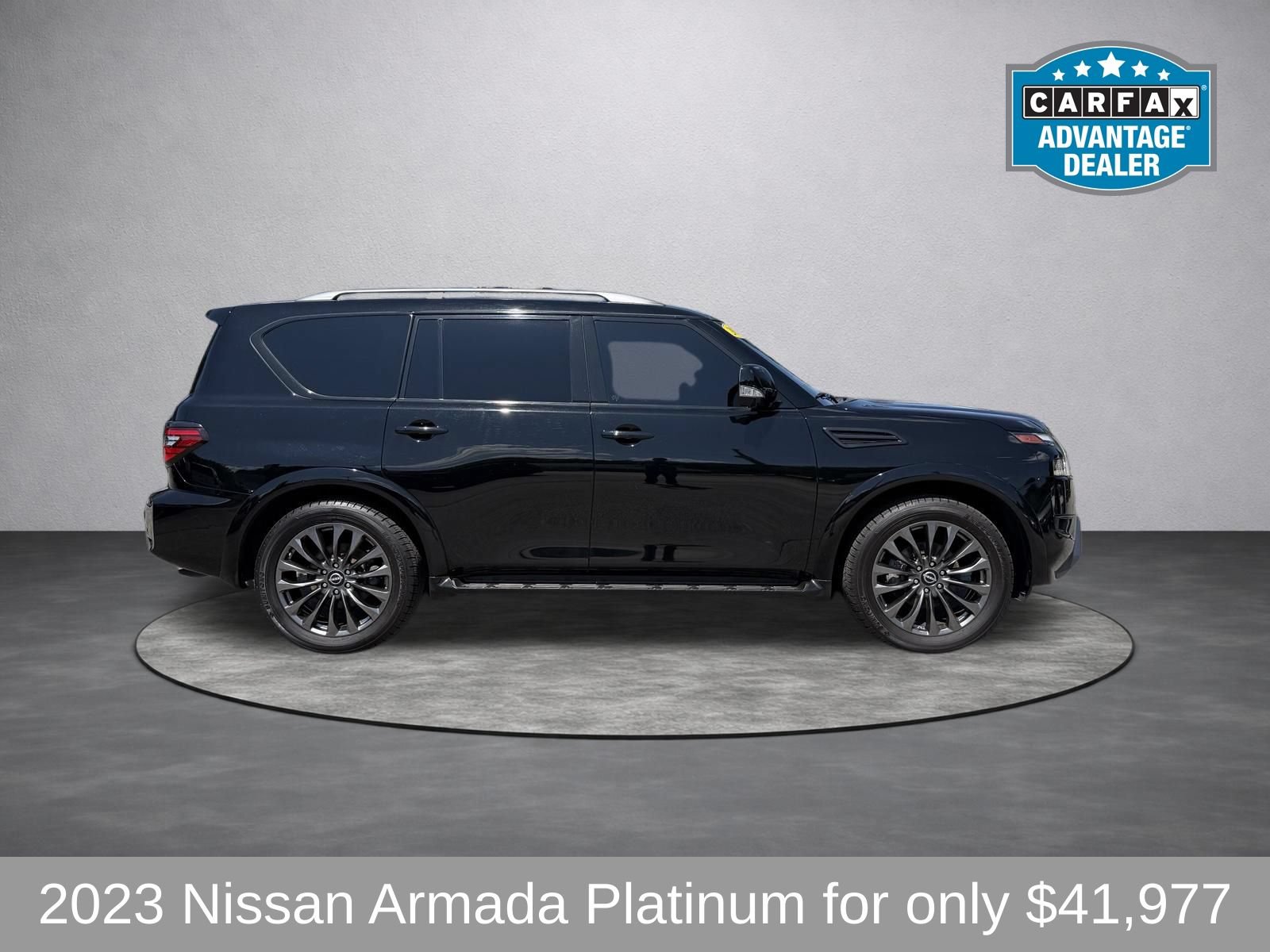 Used 2023 Nissan Armada Platinum w/ Captain's Chairs Package AWD/4WD image 2