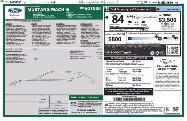 Used 2021 Ford Mustang Mach-E GT AWD/4WD image 40