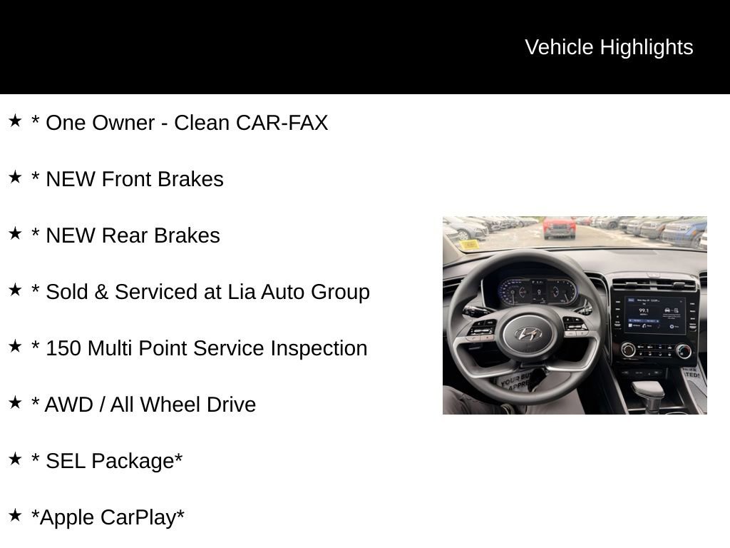 Used 2023 Hyundai Tucson SEL AWD/4WD image 2