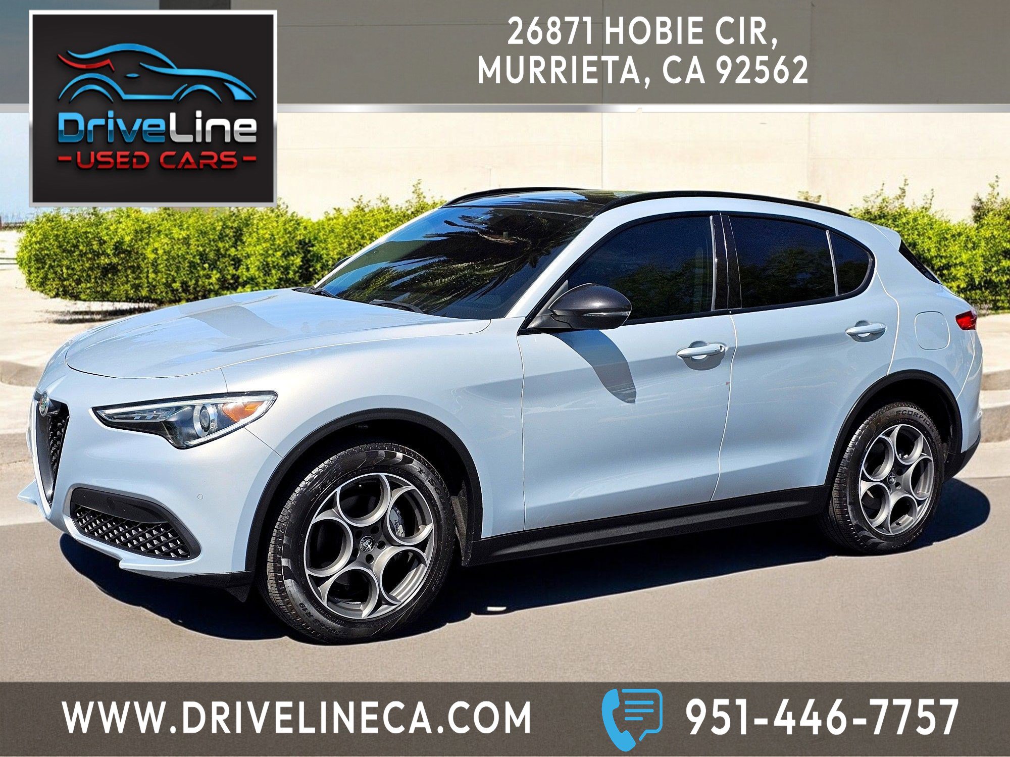 Used 2021 Alfa Romeo Stelvio Sprint w/ Nero Edizione