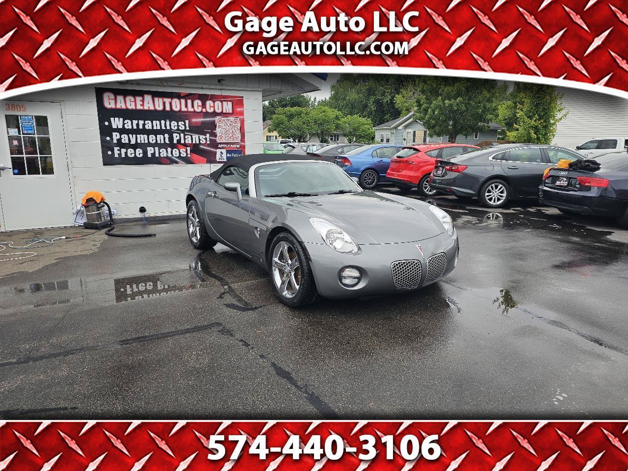 Used 2007 Pontiac Solstice Convertible w/ Preferred Package RWD image 1