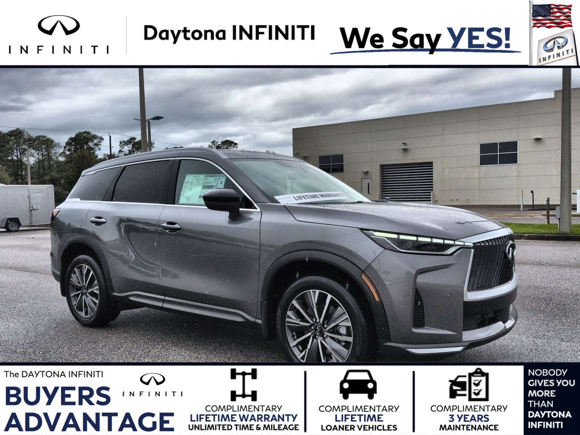 New 2027 INFINITI QX60 Luxe w/ Cargo Package