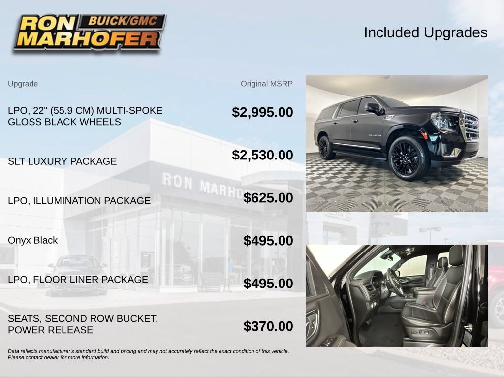 Used 2024 GMC Yukon XL SLT w/ SLT Luxury Package AWD/4WD image 6