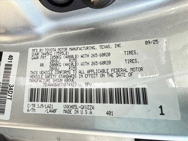 Certified 2026 Toyota Sequoia Platinum AWD/4WD image 19