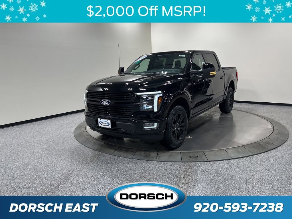 New 2026 Ford F150 Platinum w/ Equipment Group 702A High image 1