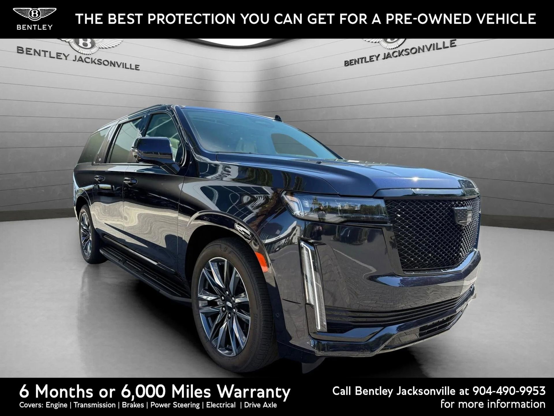 Used 2024 Cadillac Escalade ESV Sport Platinum w/ Heavy-Duty Trailer Package 360° Tour