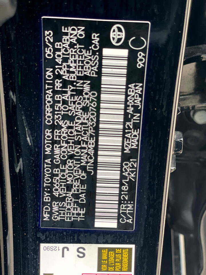 Used 2023 Toyota Corolla XSE image 34