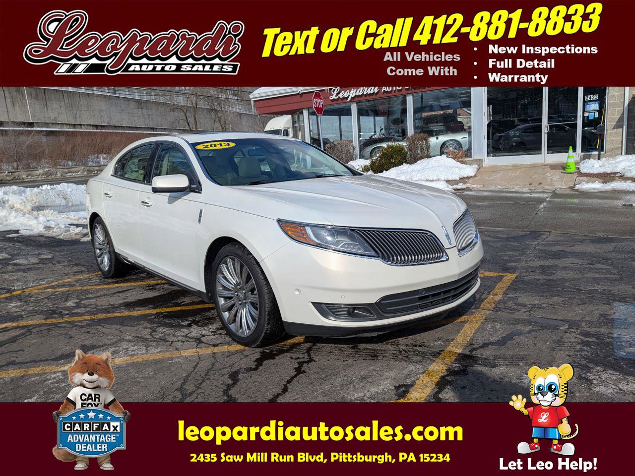 Used 2013 Lincoln MKS 4dr Sdn 3.7L AWD