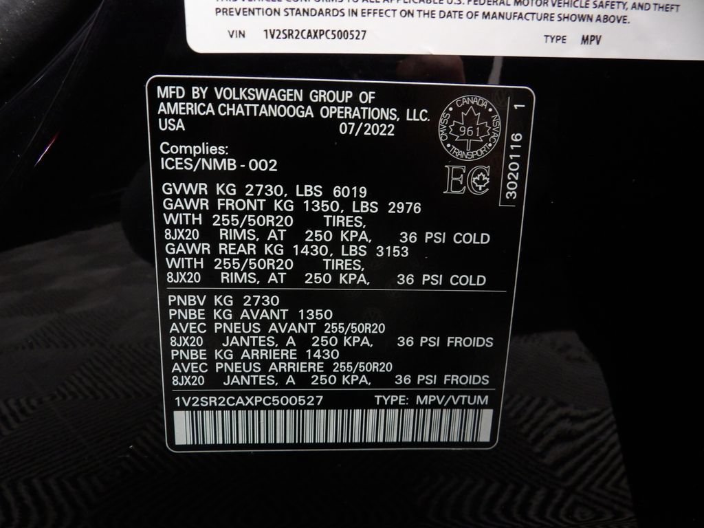 Used 2023 Volkswagen Atlas SEL R-Line AWD/4WD image 59