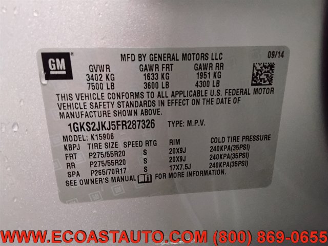 Used 2015 GMC Yukon XL Denali w/ Touring Package AWD/4WD image 20