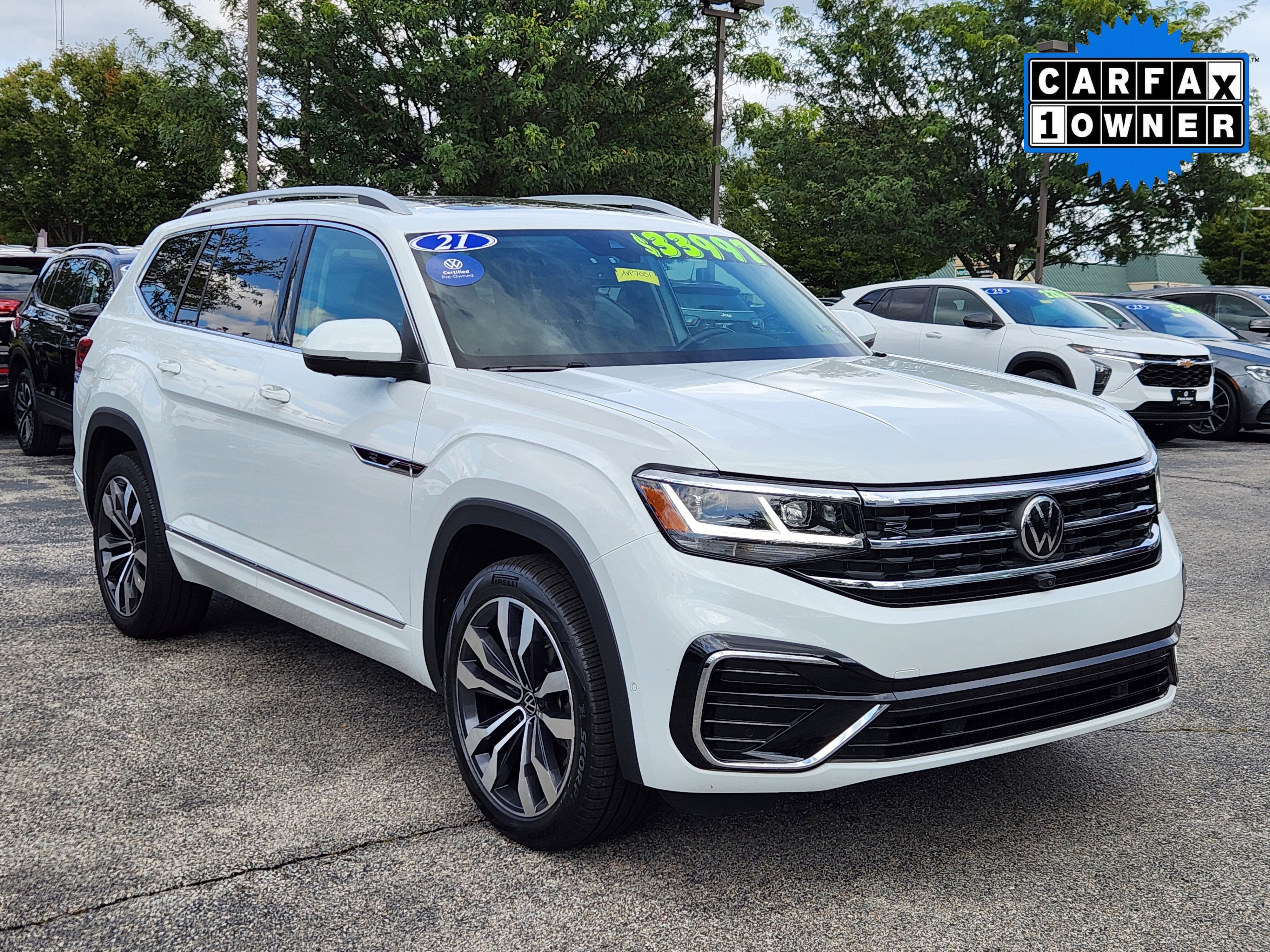 Certified 2021 Volkswagen Atlas SEL Premium