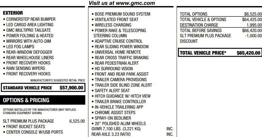 Used 2024 GMC Sierra 1500 SLT w/ SLT Premium Plus Package image 2