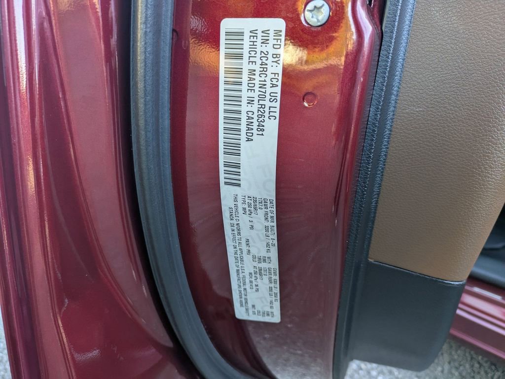 Used 2020 Chrysler Pacifica Limited w/ Advanced Safetytec Group image 34