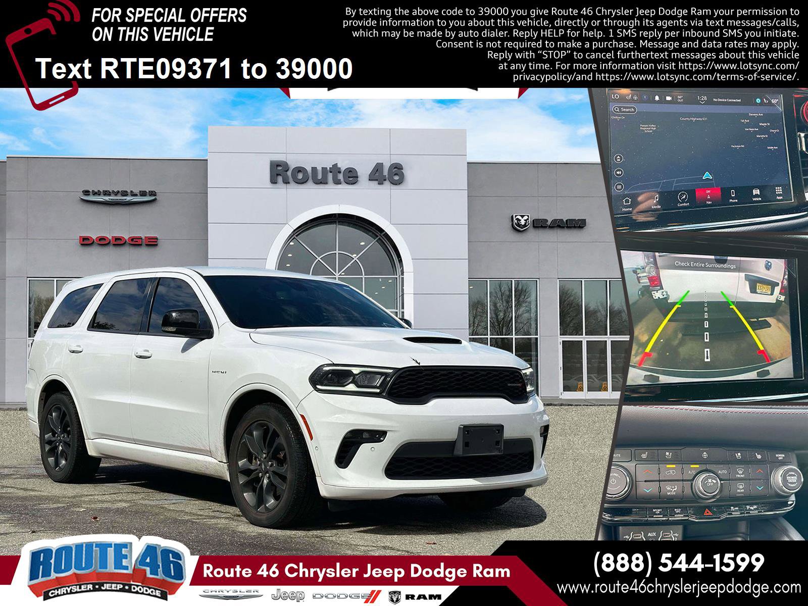 Used 2022 Dodge Durango R/T w/ Blacktop Package