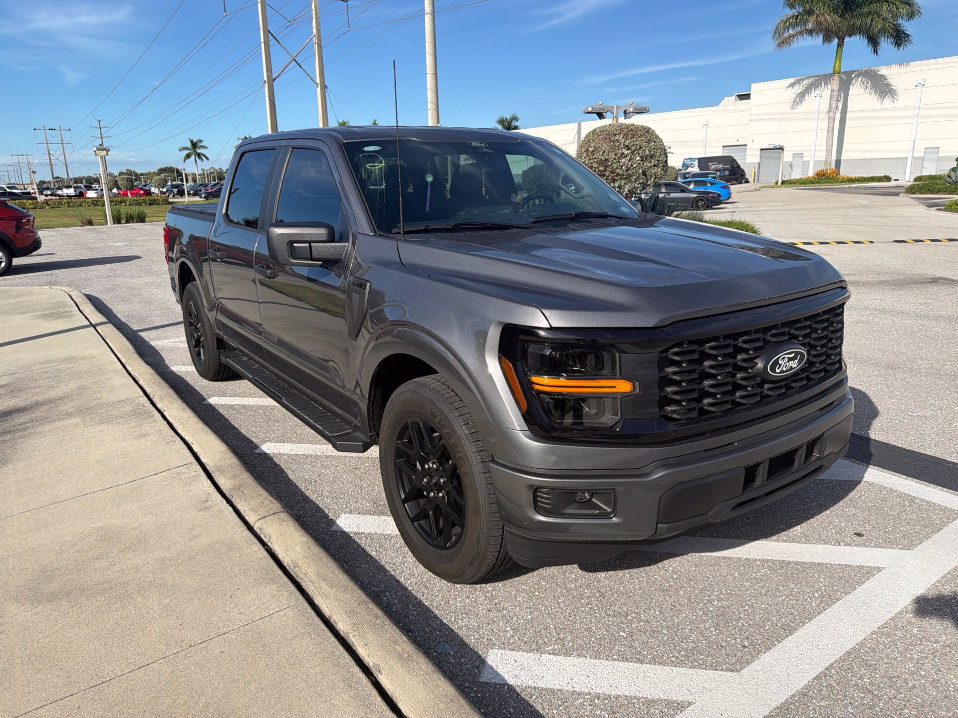Used 2024 Ford F150 STX w/ STX Black Appearance Package RWD image 3