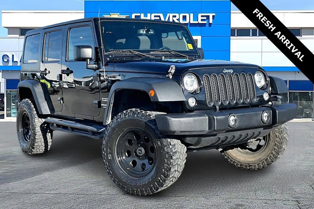 Used 2017 Jeep Wrangler Unlimited Sport w/ Quick Order Package 24S image 1