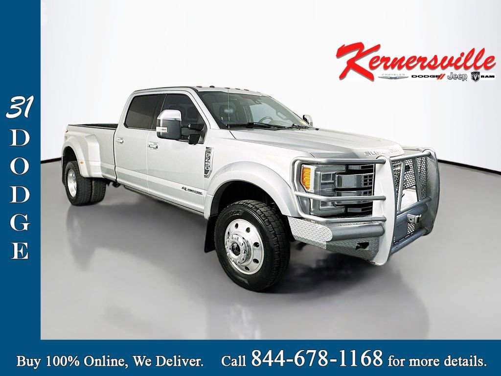 Used 2018 Ford F450 Platinum w/ Platinum Ultimate Package AWD/4WD video 1