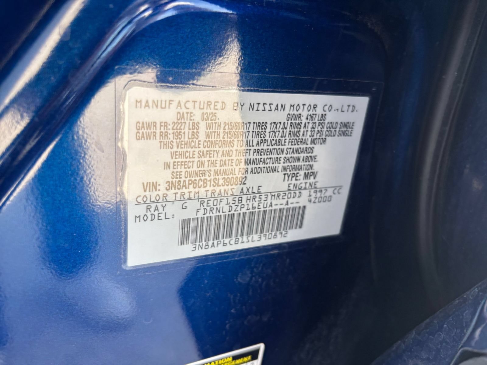 Used 2025 Nissan Kicks SV AWD/4WD image 27